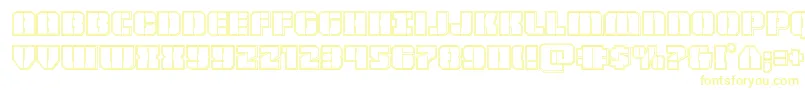 Warpthrusterengrave Font – Yellow Fonts