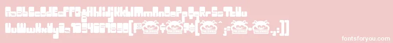 フォントToggle ffy – ピンクの背景に白い文字