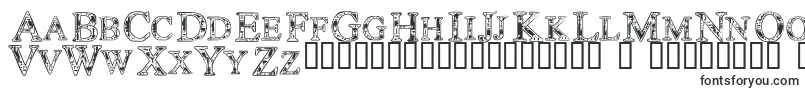 Шрифт Techc – графитовые шрифты