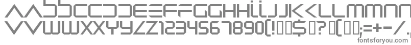 Dredwerk Font – Gray Fonts on White Background