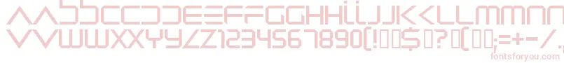 Dredwerk Font – Pink Fonts on White Background
