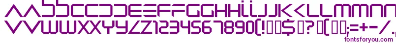 Dredwerk Font – Purple Fonts on White Background