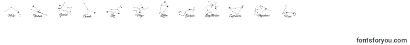 Fonte ConstellationsOstia – fontes para Linux