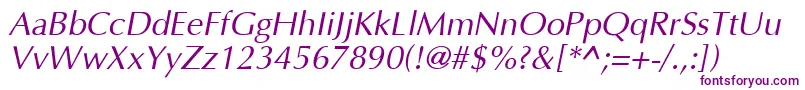 Optima I Font – Purple Fonts