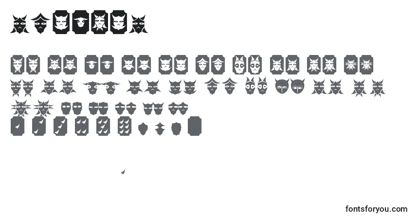 Czcionka Species – alfabet, cyfry, specjalne znaki