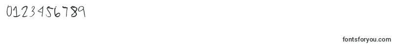 JoshuaSenapeloTheFont Font – Fonts for Numbers and Digits