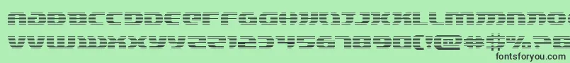 Lordsith3grad Font – Black Fonts on Green Background