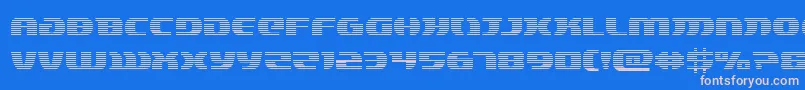 Lordsith3grad Font – Pink Fonts on Blue Background
