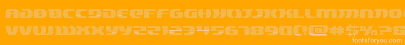 Lordsith3grad Font – Pink Fonts on Orange Background