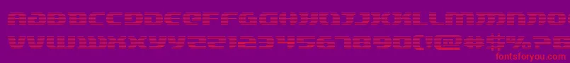Lordsith3grad Font – Red Fonts on Purple Background