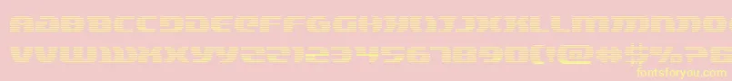 Lordsith3grad Font – Yellow Fonts on Pink Background