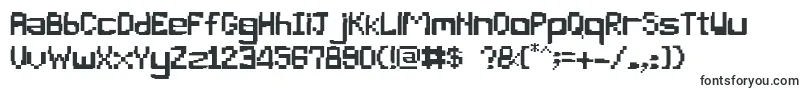 PixelBug-fontti – OTF-fontit