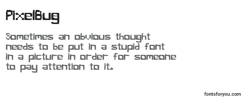 PixelBug-fontti