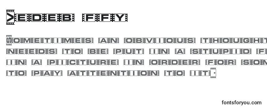 Шрифт Vedeb ffy