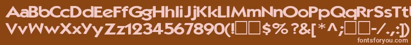 Подробнее о шрифте Elegance104RegularTtext Шрифт Elegance104RegularTtext – розовые шрифты на коричневом фоне