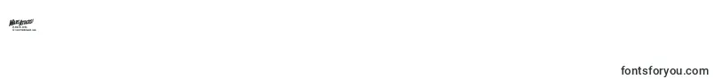 フォントMarsAttacks – フォント数字1