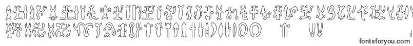 Шрифт Rongorongob – шрифты, начинающиеся на R