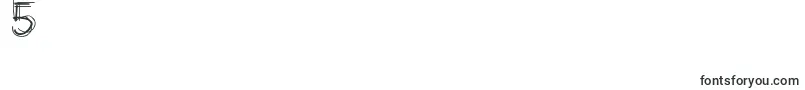 Octemberscript Font – Fonts for Digit 5