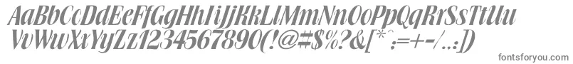 Шрифт BookJacket – серые шрифты на белом фоне