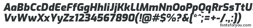 ExoBlackitalic Font – Fonts for Google Chrome