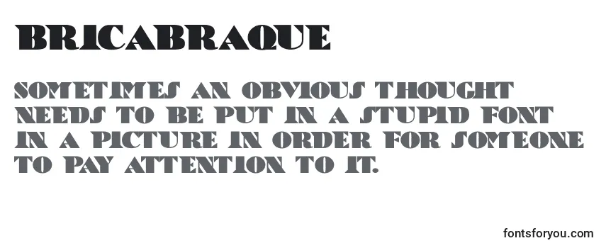 BricABraque Font