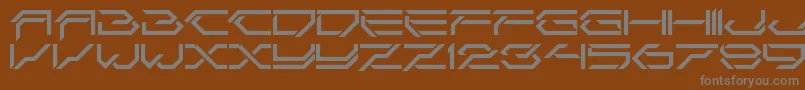Saiba mais sobre a fonte CorruptorCleanLdr Fonte CorruptorCleanLdr – fontes cinzas em um fundo marrom