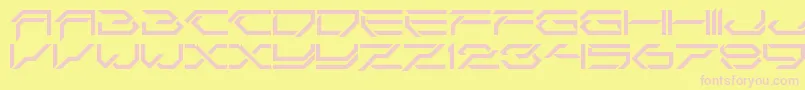 Więcej informacji o czcionce CorruptorCleanLdr Czcionka CorruptorCleanLdr – różowe czcionki na żółtym tle