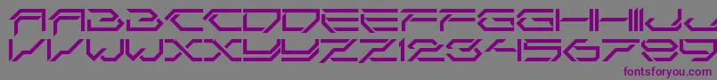 Saiba mais sobre a fonte CorruptorCleanLdr Fonte CorruptorCleanLdr – fontes roxas em um fundo cinza