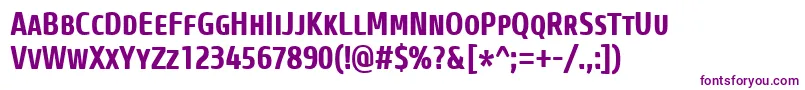 CoreSansMSc67CnBold Font – Purple Fonts