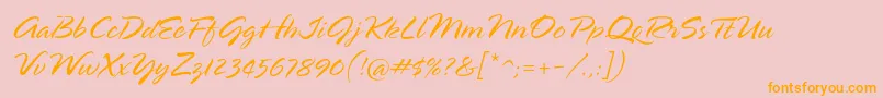 En savoir plus sur la police SpringlpstdLight Police SpringlpstdLight – polices orange sur fond rose