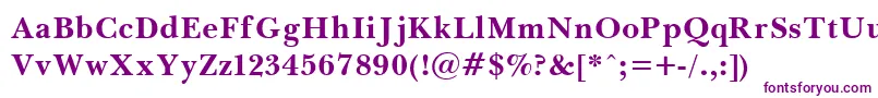 Baskerv7 Font – Purple Fonts