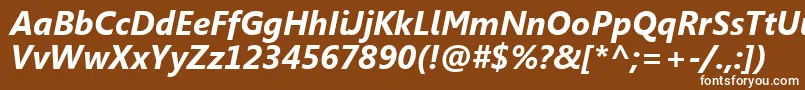 フォントSegoeUiРџРѕР»СѓР¶РёСЂРЅС‹Р№РљСѓСЂСЃРёРІ – 茶色の背景に白い文字