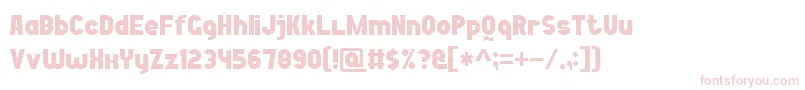 BoldGameFont7 Font – Pink Fonts
