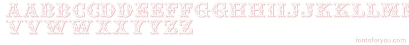 Jfautumnfair Font – Pink Fonts on White Background