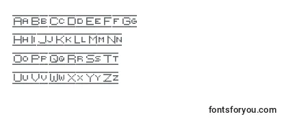 Обзор шрифта Pixelflag