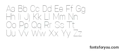 SpecifypersonalNormthin Font