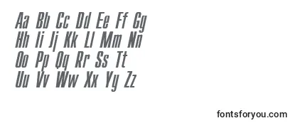 Обзор шрифта CompactItalic
