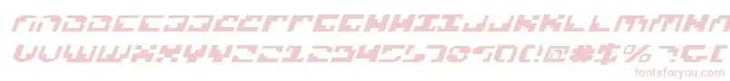 XenophobiaExpital Font – Pink Fonts on White Background