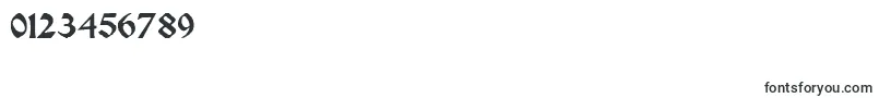 fuente PaulsCelticFont2 – Fuentes para números