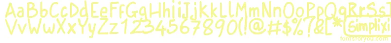 SimplixiRegular Font – Yellow Fonts