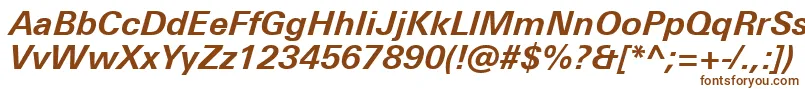 UniversNextProBoldItalic Font – Brown Fonts