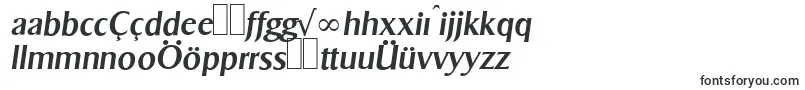 Fonte SigvarserialMediumItalic – fontes azerbaijanas