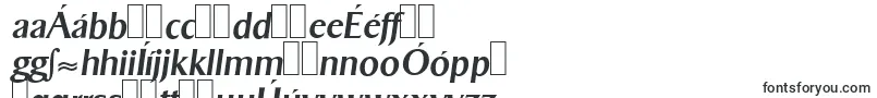 フォントSigvarserialMediumItalic – ゲール文字