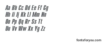 CompactcBolditalic-fontti