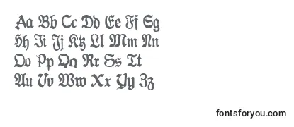 Обзор шрифта GothicaClass2