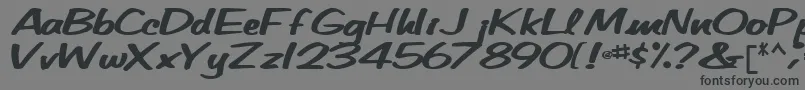 Weitere Informationen zur Betatechfont65Bold-Schriftart Betatechfont65Bold-Schriftart – Schwarze Schriften auf grauem Hintergrund