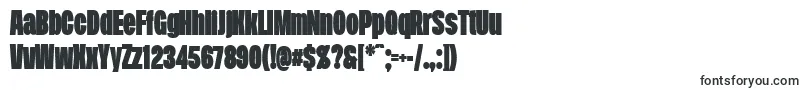 Шрифт DueraCondblacPersonal – шрифты, начинающиеся на D