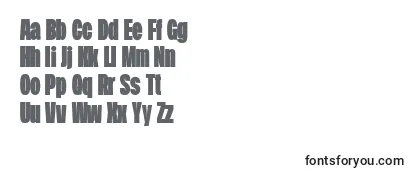 DueraCondblacPersonal Font