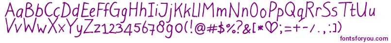 LightAtTheEnd Font – Purple Fonts