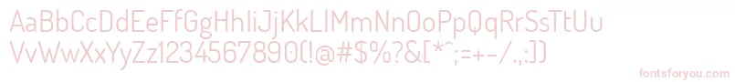 DosisBook Font – Pink Fonts